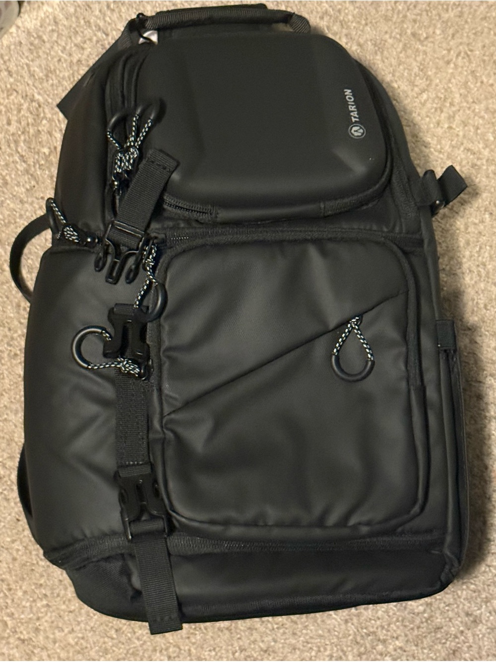 Tarion Black Tech Camera Bag